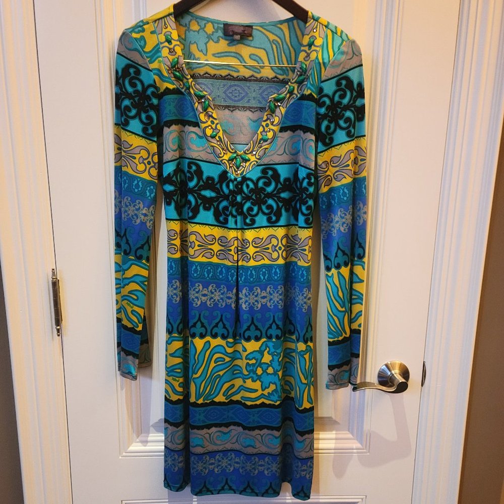Hale Bob size M Print Jersey Dress
